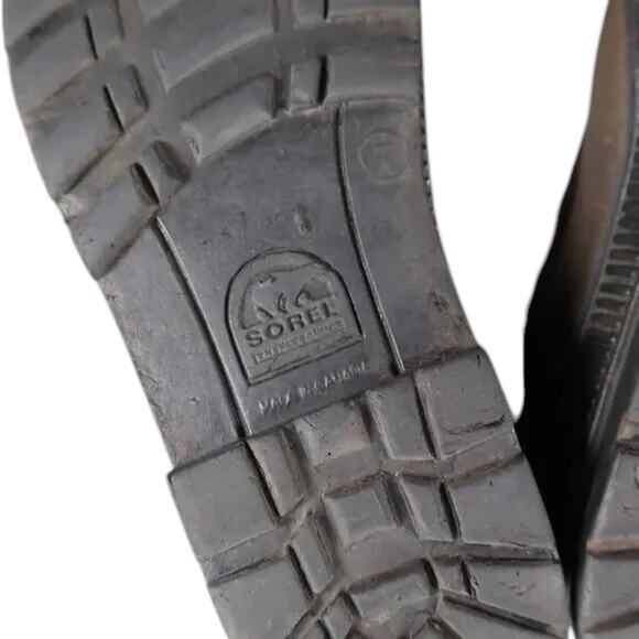 Sorel Shoes Womens 7 Boot Winter Snow Vintage Kaufman Leather Lace Up Lined Warm - Picture 13 of 15